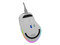 Mouse Gamer Getttech GGM-RGBTR-01, hasta 6400 dpi, 7 botones, RGB, Bluetooth, USB. Color Blanco.