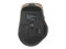 Mouse Ergonómico Getttech Wireless 6D Office, hasta 1600DPI, 6 Botones, Bluetooth, Color Negro con Dorado.