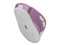 Mouse Ergonómico Getttech Wireless 6D Office, hasta 1600DPI, 6 Botones, Bluetooth, Color Rosa.