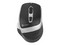 Mouse Inalámbrico Getttech 6D Office, hasta 1600 dpi, 6 Botones, Bluetooth, Receptor USB. Color Negro/Plateado.