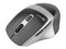 Mouse Inalámbrico Getttech 6D Office, hasta 1600 dpi, 6 Botones, Bluetooth, Receptor USB. Color Negro/Plateado.