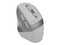 Mouse Ergonómico Getttech Wireless 6D Office, hasta 1600DPI, 6 Botones, Bluetooth, Color Blanco.