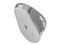 Mouse Ergonómico Getttech Wireless 6D Office, hasta 1600DPI, 6 Botones, Bluetooth, Color Blanco.