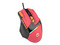 Mouse Óptico Alámbrico Gettech Gaming, hasta 7200 dpi, USB. Color Rojo.
