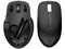 Mouse Óptico Inalámbrico HP 435, 5 Botones, Receptor USB, Bluetooth, Color Negro.