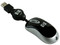 Ultra Mini Mouse HP Óptico, retráctil USB. Color Negro