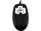 Mouse KMEX K033 Óptico, USB. Color Negro