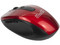 Mouse óptico inalámbrico Klip Xtreme de hasta 1,600dpi, USB. Color Rojo.