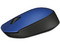 Mouse Optico Inalámbrico Logitech M170, USB. Color azul.