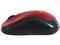 Mouse Óptico Inalámbrico Logitech M185, Hasta 1,000 dpi, USB, Color Negro/Rojo