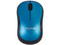 Mouse Óptico Inalámbrico Logitech M185, Hasta 1,000 dpi, USB, Color Azul/Negro.