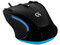 Mouse Gamer Logitech G300S, Hasta 2,500 dpi, 9 Botones Programables, USB, Color Negro/Azul.