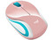 Mini Mouse Óptico Inalámbrico Logitech M187, USB. Color Rosa.
