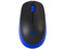 Mouse Óptico Inalámbrico Logitech M190, hasta 1000 dpi, USB. Color Azul.