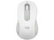 Mouse Óptico Inalámbrico Logitech M650 L, Hasta 2000 dpi, Bluetooth, USB. Color Blanco.