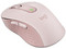 Mouse Óptico Inalámbrico Logitech M650, Hasta 2000 dpi, Bluetooth, USB. Color Rosa.