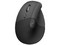 Mouse inalámbrico Logitech Lift Vertical, Receptor USB. Color Negro.