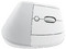 Mouse inalámbrico Logitech Lift Vertical, 2.4 GHz, Receptor USB. Color Blanco.