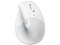 Mouse inalámbrico Logitech Lift Vertical, 2.4 GHz, Receptor USB. Color Blanco.