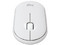 Mouse Óptico Inalámbrico Logitech Pebble Mouse 2 M350S, Bluetooth, 4000 DPI, Color Blanco.