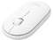 Mouse Óptico Inalámbrico Logitech Pebble Mouse 2 M350S, Bluetooth, 4000 DPI, Color Blanco.