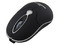 Mini Mouse Manhattan MMX Óptico Inalámbrico, incluye cable retráctil USB. Color Negro