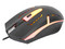 Mouse Gamer Óptico Manhattan MAN-190206, Hasta 1500 dpi, Iluminación LED, Color Negro.