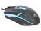 Mouse Gamer Óptico Manhattan MAN-190206, Hasta 1500 dpi, Iluminación LED, Color Negro.