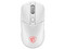 Mouse Gamer Inalámbrico MSI VERSA 300 W WHITE, hasta 8000DPI, 6 Botones, Color Blanco.