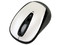 Mouse Microsoft 3000 Óptico Inalámbrico para Laptop, USB. Color Blanco/Negro