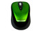 Mouse Microsoft 3000 Óptico Inalámbrico para Laptop, USB. Color Verde