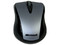 Mouse Microsoft 7000 Láser Inalámbrico para Laptop, USB. Color Negro/Plateado