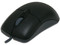 Mouse Microsoft Wheel Optical Black, PS/2 y USB, Color Negro