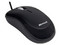Mouse Óptico Microsoft Basic, USB, Color Negro.