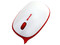 Mouse Microsoft Express, Tecnología BlueTrack. USB 2.0. Color Blanco/Rojo