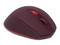 Mouse óptico inalámbrico NACEB NA-0119, Receptor USB. Color Rojo.