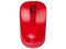 Monitor Óptico Inalámbrico Naceb NA-0137R, Receptor USB, Color Rojo.