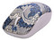 Mouse Óptico Inalámbrico Naceb NA-0138A, Receptor USB, Color Azul.