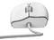 Mouse Gamer NZXT Lift 2 Ergo, hasta 26,000 dpi, 6 botones, USB. Color Blanco.