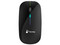 Mouse Ergonómico Inalámbrico Nextep NE-412N, hasta 1600 dpi, iluminación RGB, USB. Color Negro.