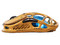 Mouse Gamer Inalámbrico GravaStar Mercury M1 Pro, Sensor Óptico, 26000 DPI, Diseño Ergonómico, Receptor USB, Bluetooth, USB Tipo C. Edición Especial Amarillo.