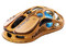 Mouse Gamer Inalámbrico GravaStar Mercury M1 Pro, Sensor Óptico, 26000 DPI, Diseño Ergonómico, Receptor USB, Bluetooth, USB Tipo C. Edición Especial Amarillo.