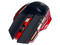 Mouse Gamer HotBell GMHTRGB-DPI, Resolución de 1600 DPI, 6 Botones, RGB, Bluetooth, Receptor USB. Color Negro y Rojo.