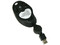 Mini Mouse Perfectchoice Óptico, Cable Retráctil, USB