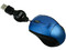 Mini Mouse Perfect Choice Óptico, Cable Retráctil USB. Color Azul
