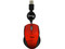 Mini Mouse Perfect Choice Óptico, Cable Retráctil USB. Color Naranja
