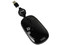 Mini Mouse Perfect Choice MONZTERZ Óptico, Cable Retráctil USB. Color Negro