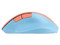 Mouse inalámbrico Perfect Choice Thumb, Ergonómico, Receptor USB, hasta 6,000 dpi, 6 botones, Color Azul/Mamey.