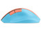 Mouse Óptico Inalámbrico Perfect Choice PC-045120, Hasta 1,600 dpi, USB. Color Naranja/Azul
