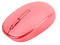Mouse Inalámbrico Perfect Choice Whisper, Clic Silencioso, Receptor Doble USB, 1000 DPI, Color Rosa.